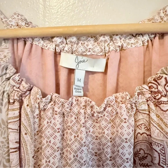 Joie Blush Pink Floral Camisole Top - Picture 3 of 3